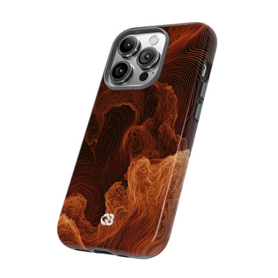 Amber Filament · Tough Phone Case for iPhone · Orange