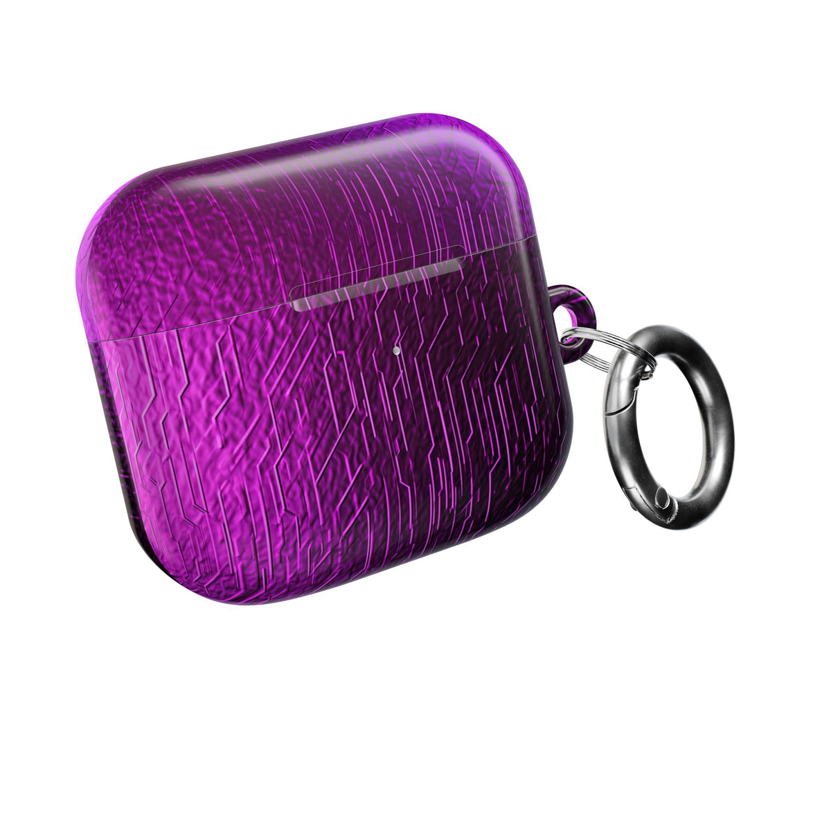 Violet Cyber Circuit · Hard Case for AirPods & AirPods Pro · Purple