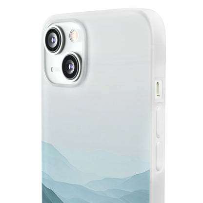 Teal Mist Mountains iPhone 13 - Soft