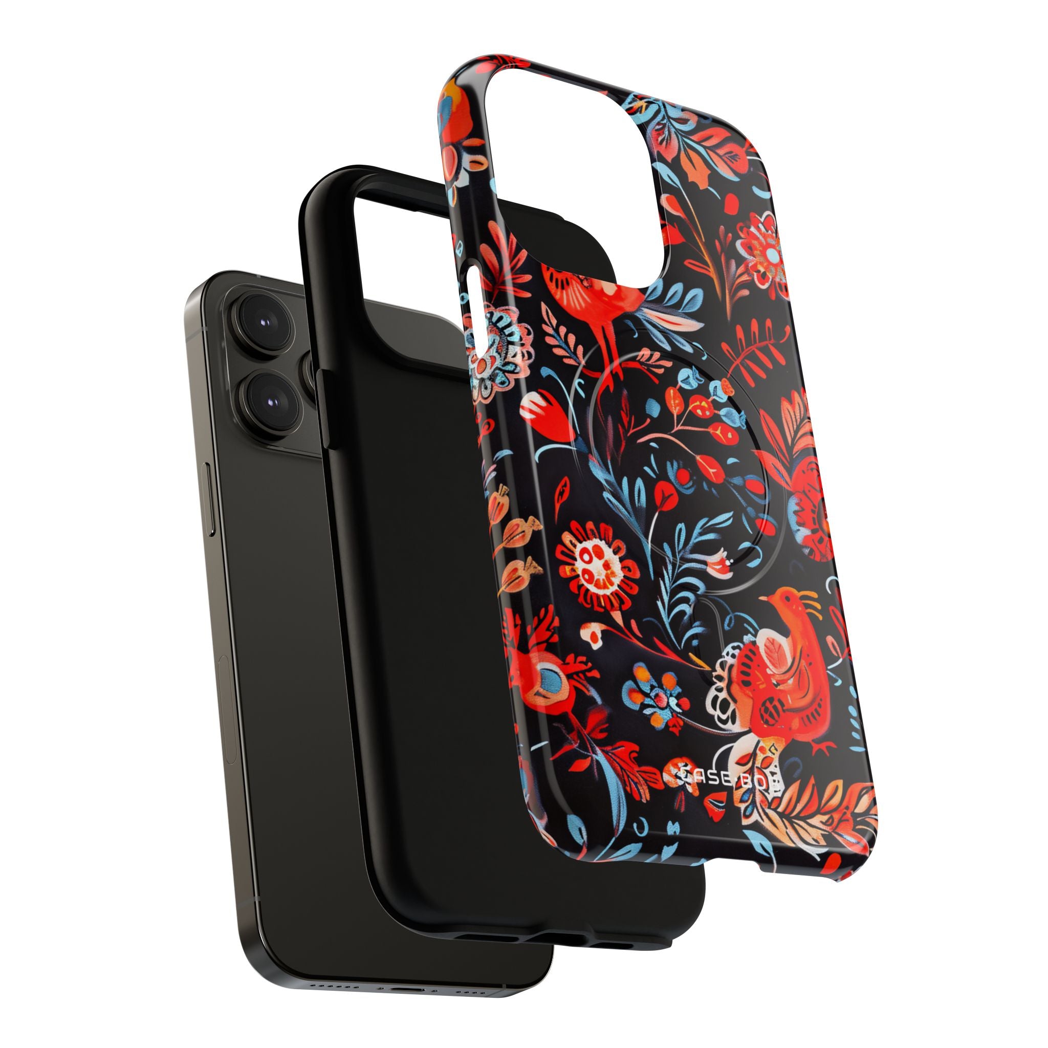 Vivid Birdscape iPhone 14 Pro Max Case - Tough+