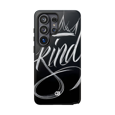 Noir Crown Script · Custodia Tough per Samsung