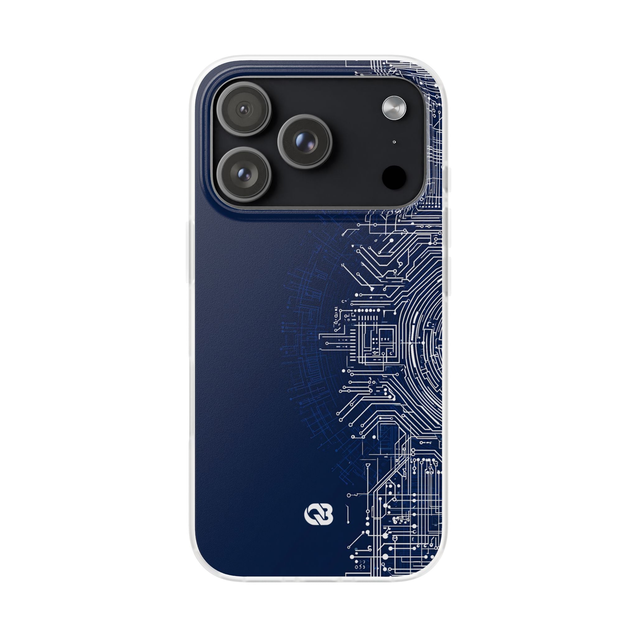 Blue Lite Phone Case for iPhone - Cobalt Circuit Logic
