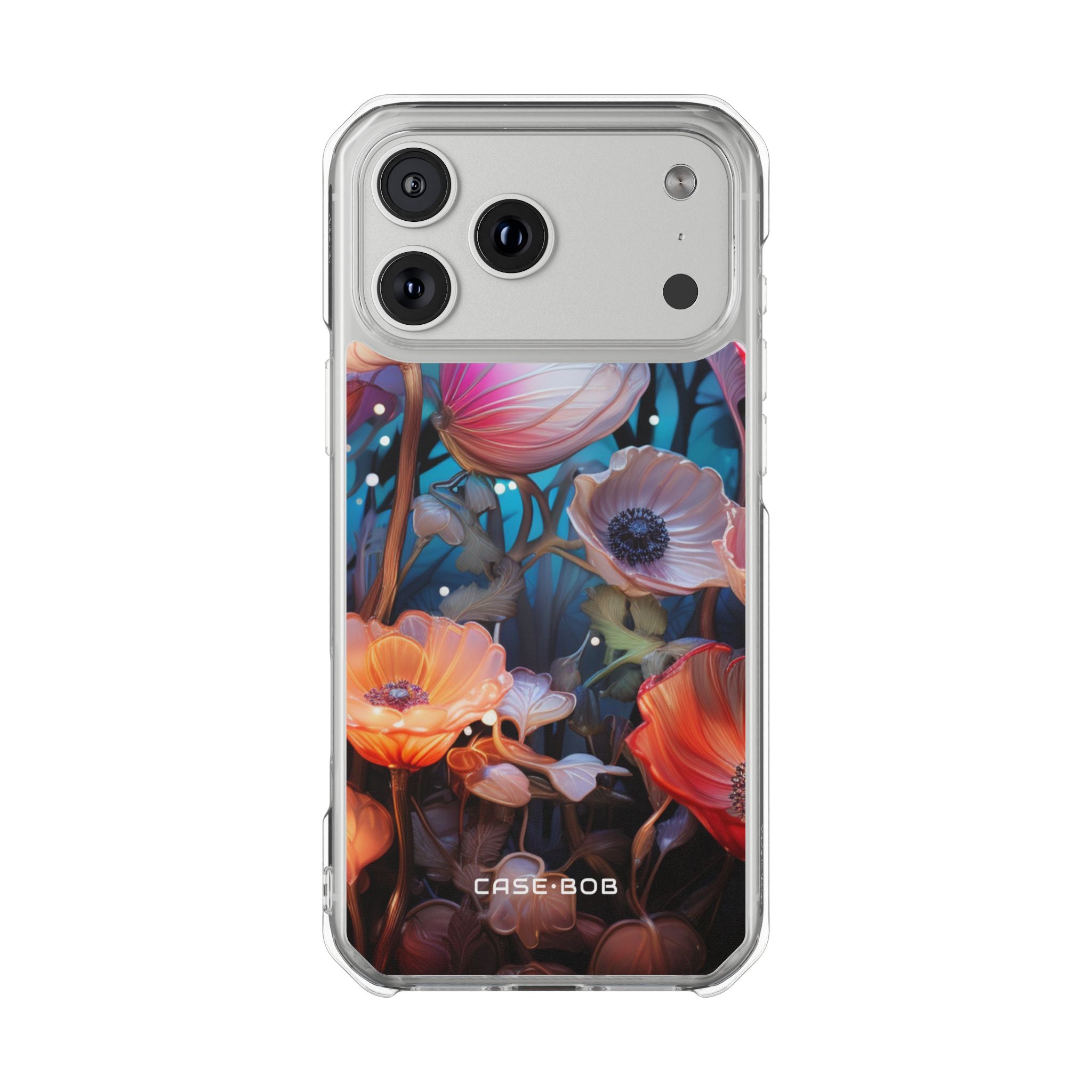 Gennemsigtig Blossom iPhone 17 Pro Max Cover - Impact