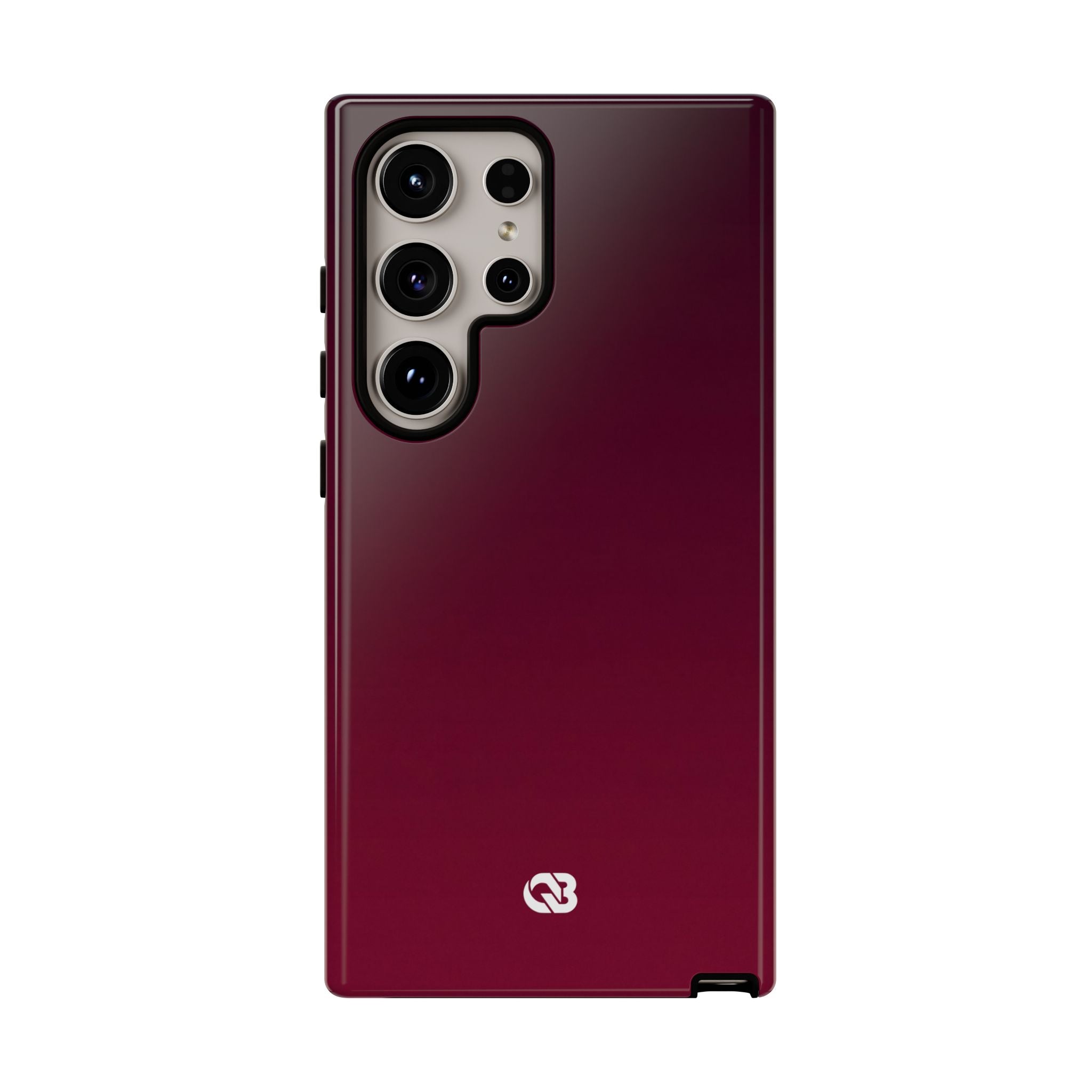 Red Tough Phone Case for Samsung - Deep Sangria Gradient