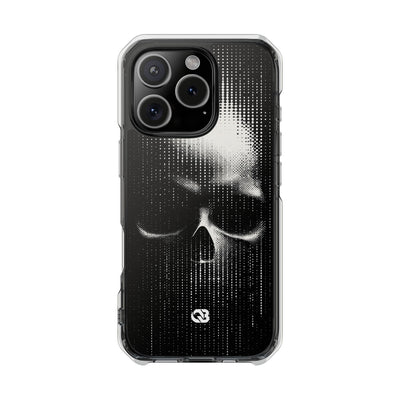 Raster Phantom · Clear Impact Magnetic Phone Case for iPhone ·  Black