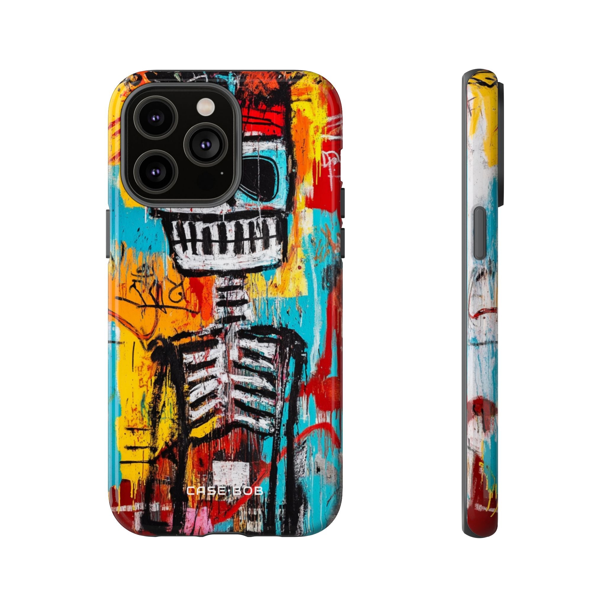 Skeleton Riot iPhone 14 Pro Max - Kova suojakotelo