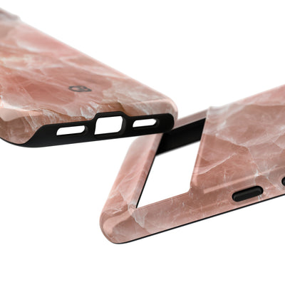 Rose Quartz Facet · Tough Phone Case for Pixel ·  Pink