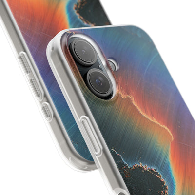 Prismatic Aura Shift · Lite Phone Case for iPhone ·  Blue