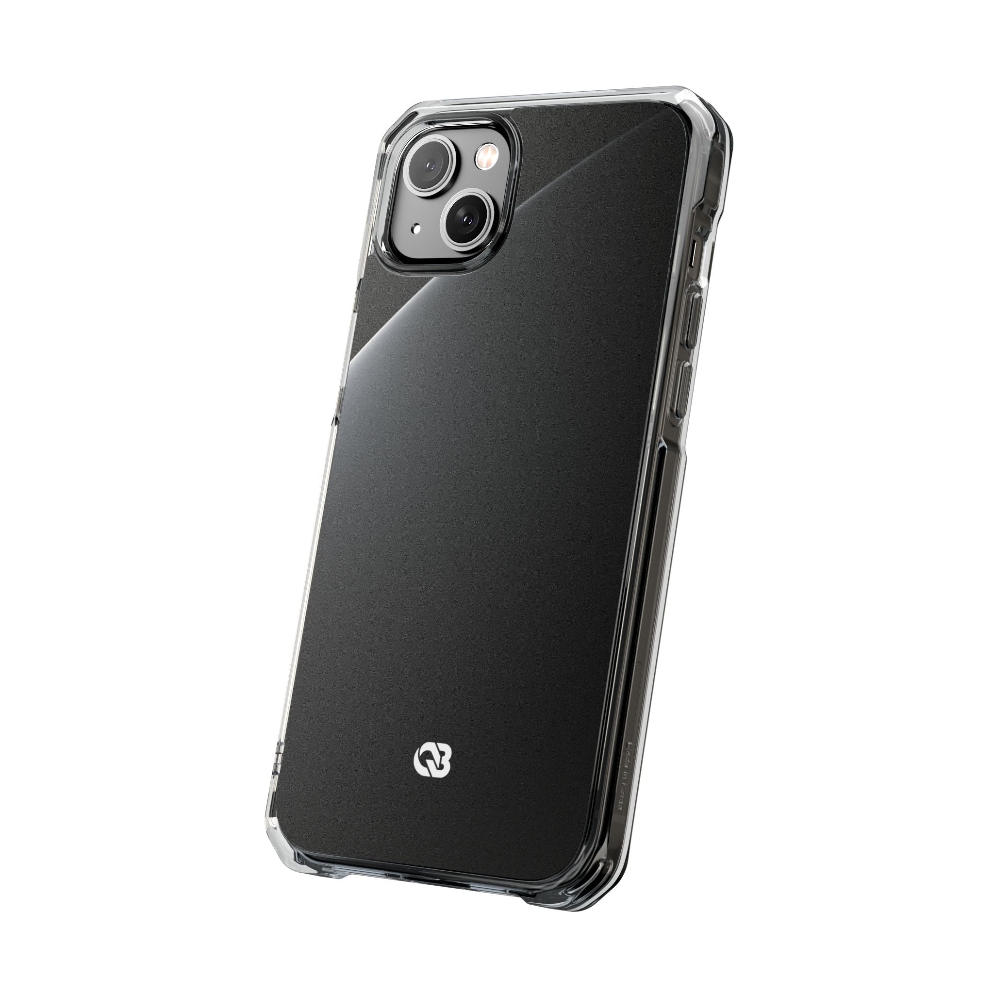 Black Impact MagSafe Phone Case for iPhone - Obsidian Lunar Arch