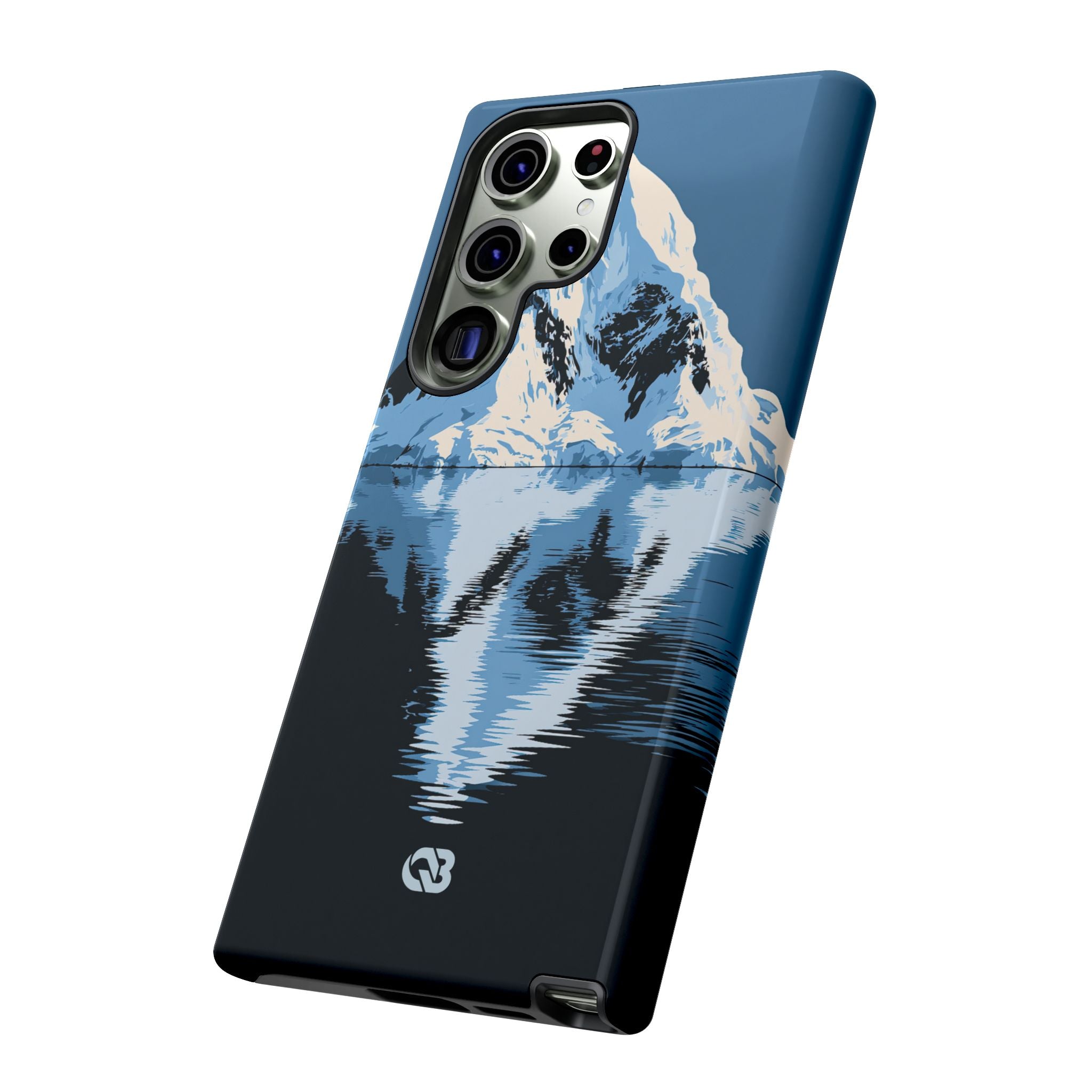 Blue Tough Phone Case for Samsung - Arctic Summit Mirror