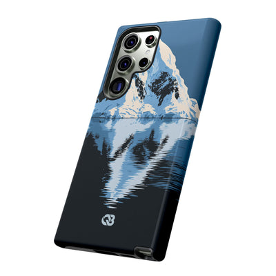 Blue Tough Phone Case for Samsung - Arctic Summit Mirror