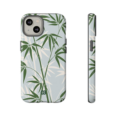 Serene Bamboo · Tough Phone Case for iPhone · Green