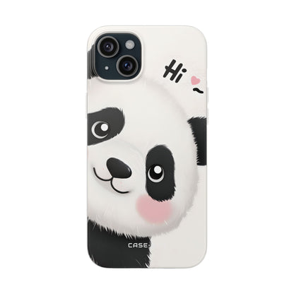 Panda Glow iPhone 15 Plus Case - Soft