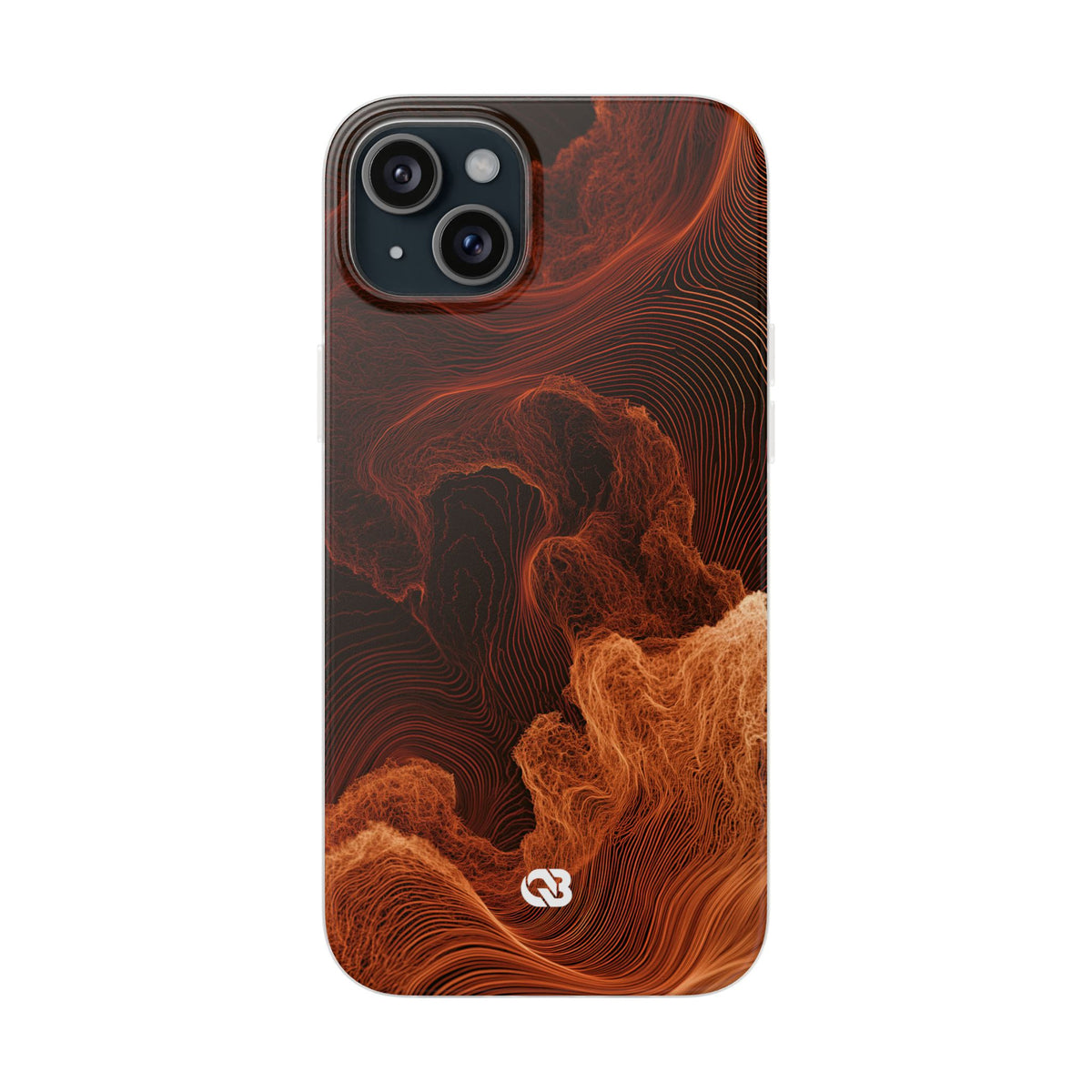 Amber Filament · Lite Phone Case for iPhone ·  Orange