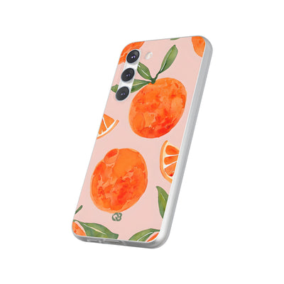Sunkissed Orange Harvest · Soft Phone Case for Samsung