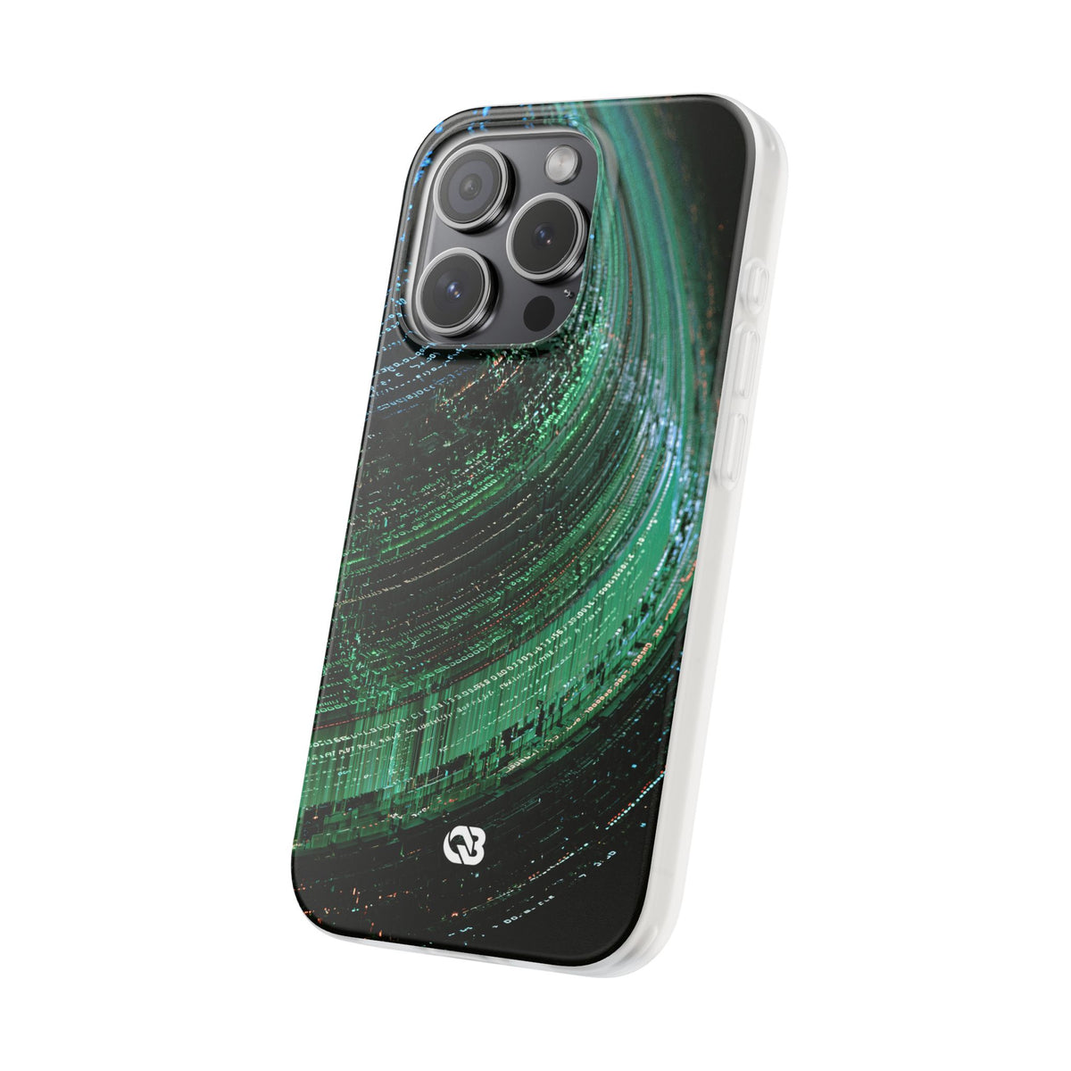 Orbital Data Stream · Lite Phone Case for iPhone ·  Green