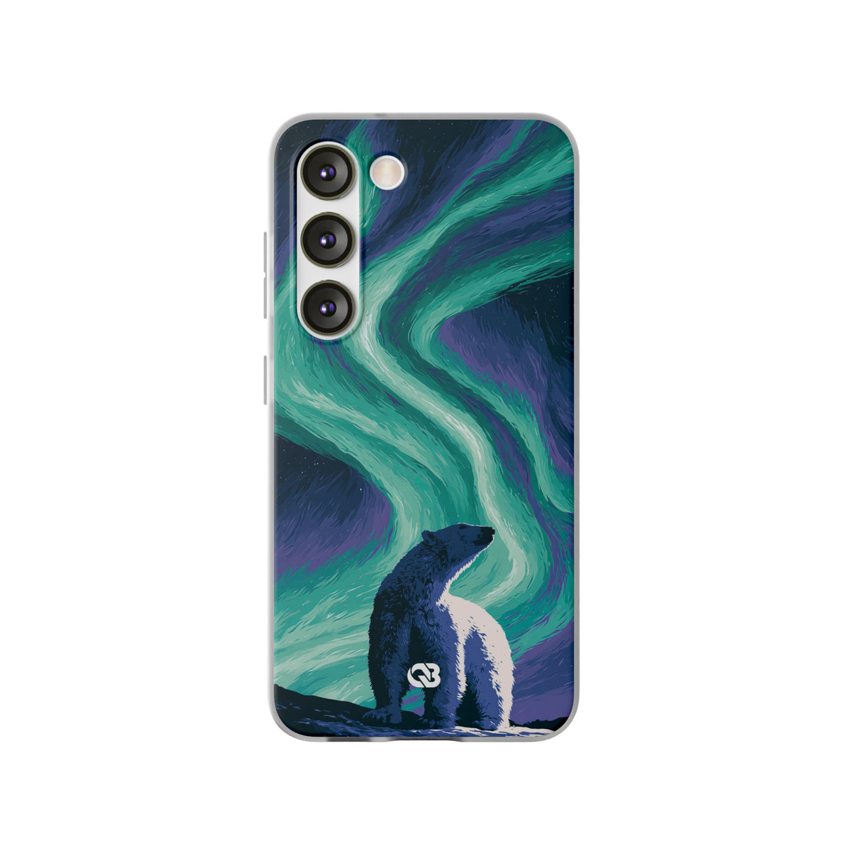Arctic Aurora Bear · Lite Phone Case for Samsung · Teal