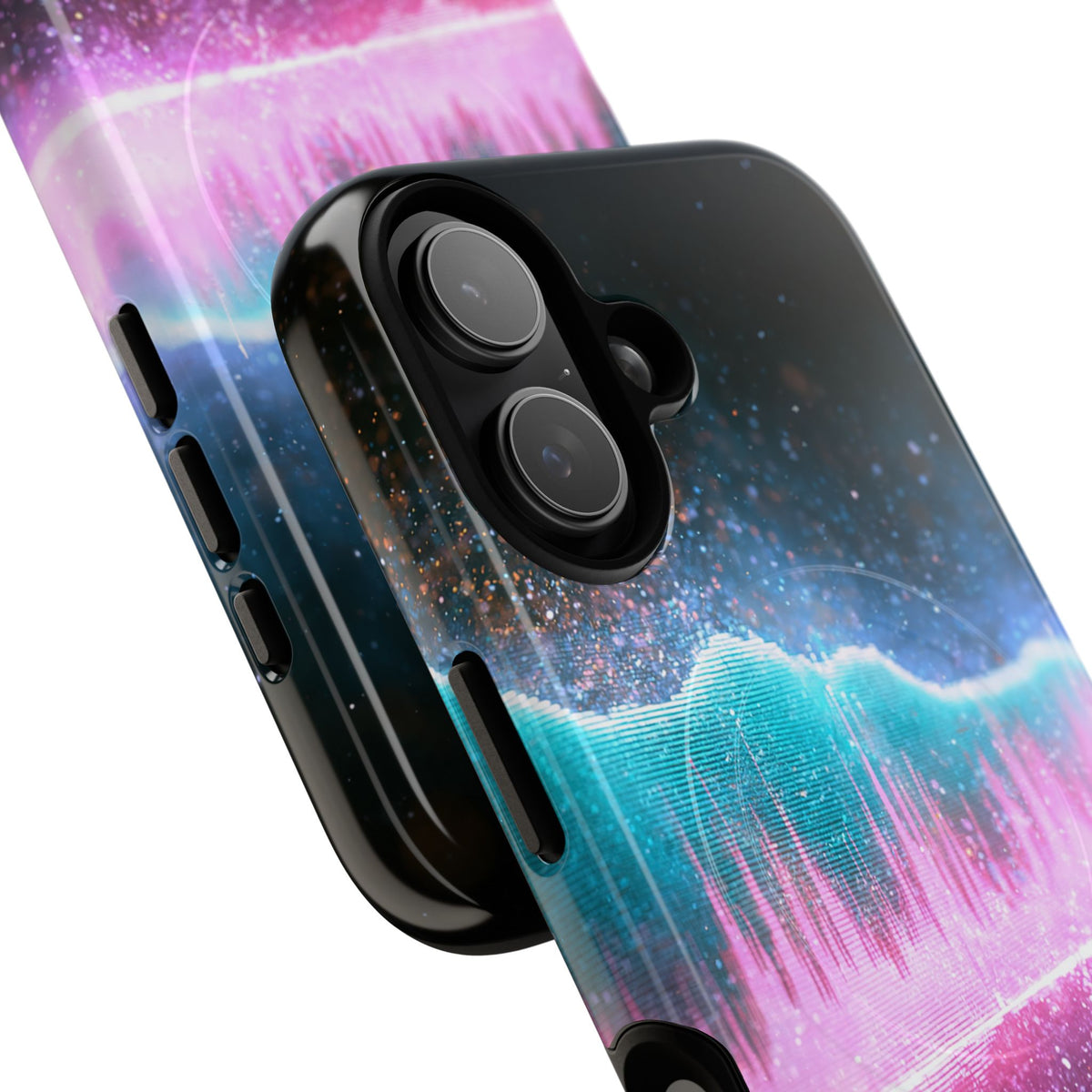 Digital Frequency · Tough 2.0 Magnetic Phone Case for iPhone · Pink