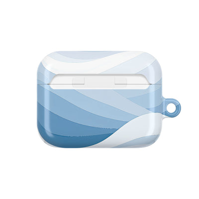 Glacial Contour · Hard Case for AirPods & AirPods Pro · Blue
