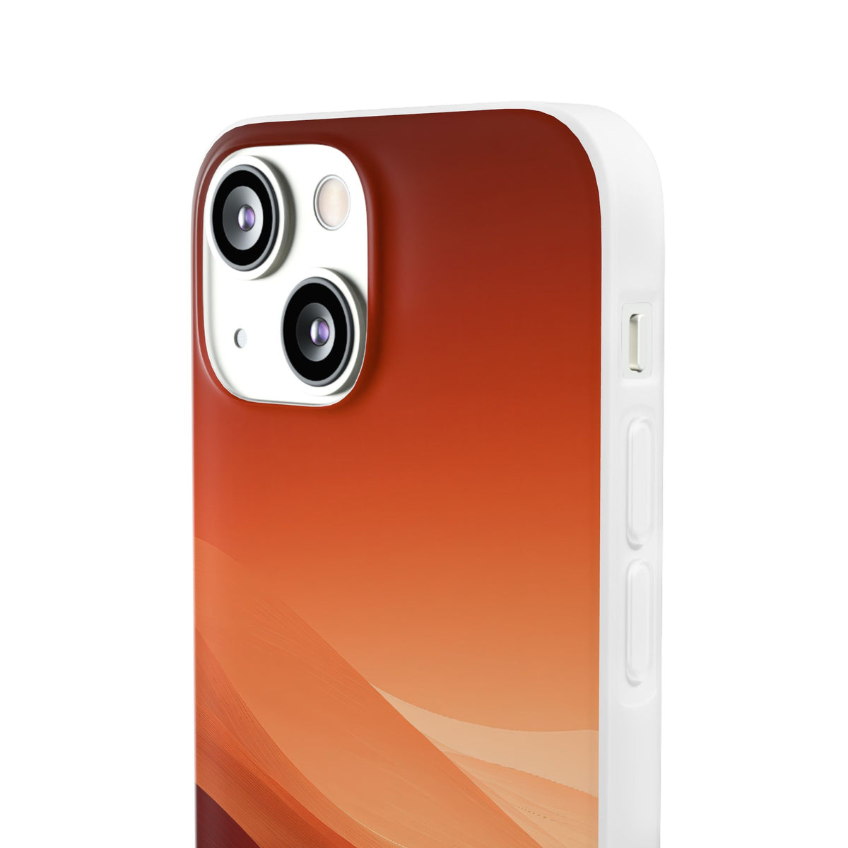 Terracotta Dune Ridges · Lite Phone Case for iPhone ·  Orange