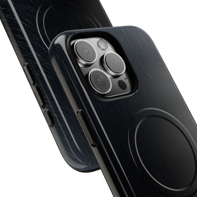 Brushed Obsidian Steel · Tough 2.0 Magnetic Phone Case for iPhone · Black