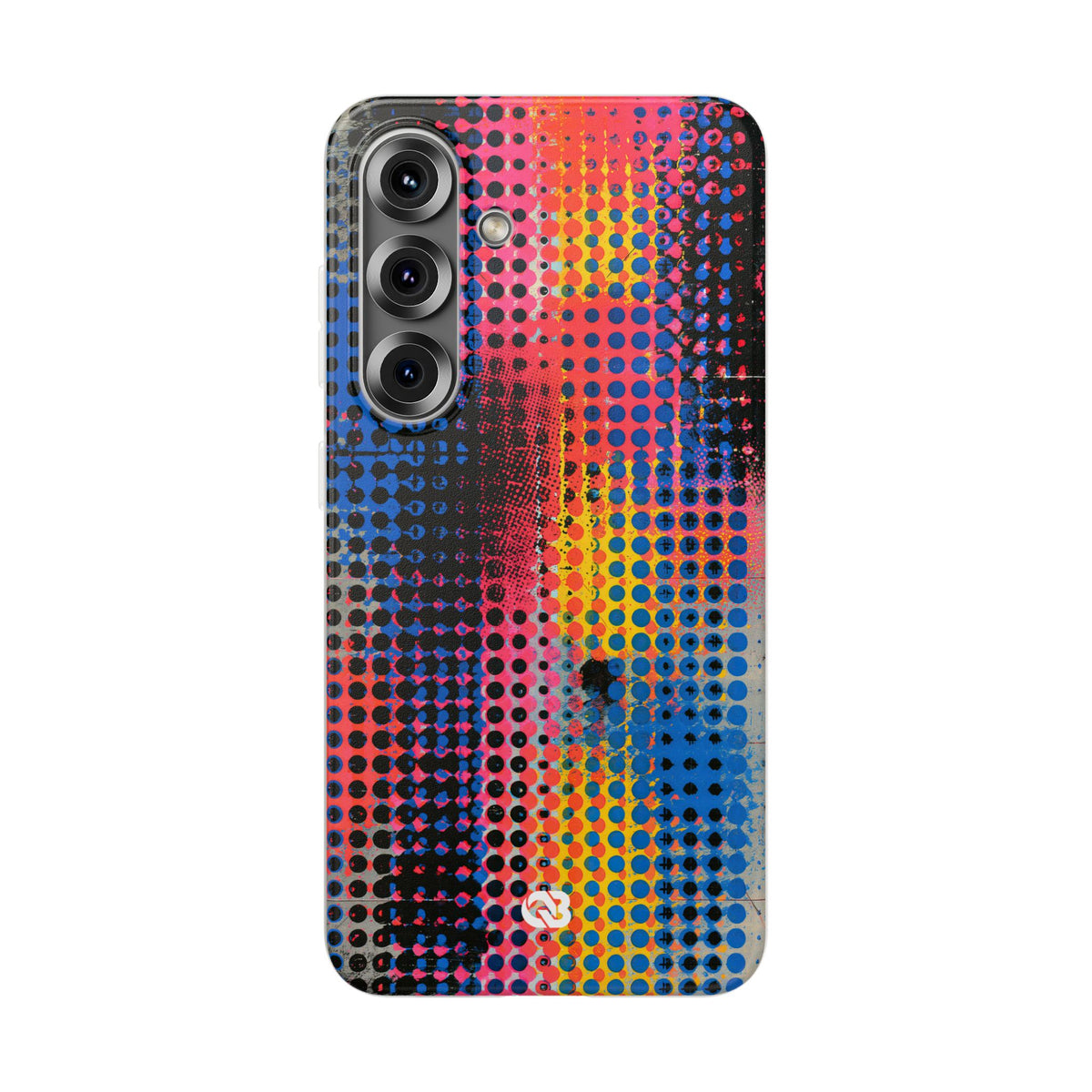 Chromatic Halftone Grid · Lite Phone Case for Samsung · Blue