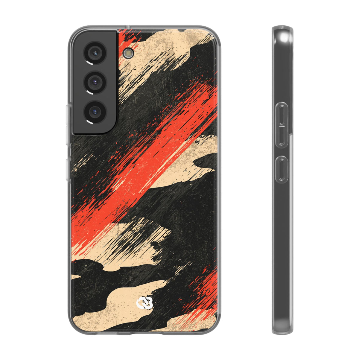 Urban Slash Camo · Lite Phone Case for Samsung · Black