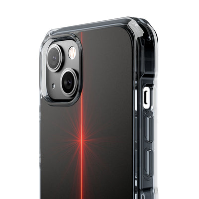 Red Impact MagSafe Phone Case for iPhone - Crimson Flare Vector