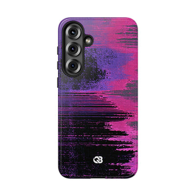 Neon Signal Shift · Tough Phone Case for Samsung · Purple
