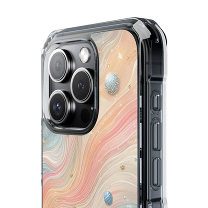 Iridescent Swirls iPhone 15 Pro Case - Impact