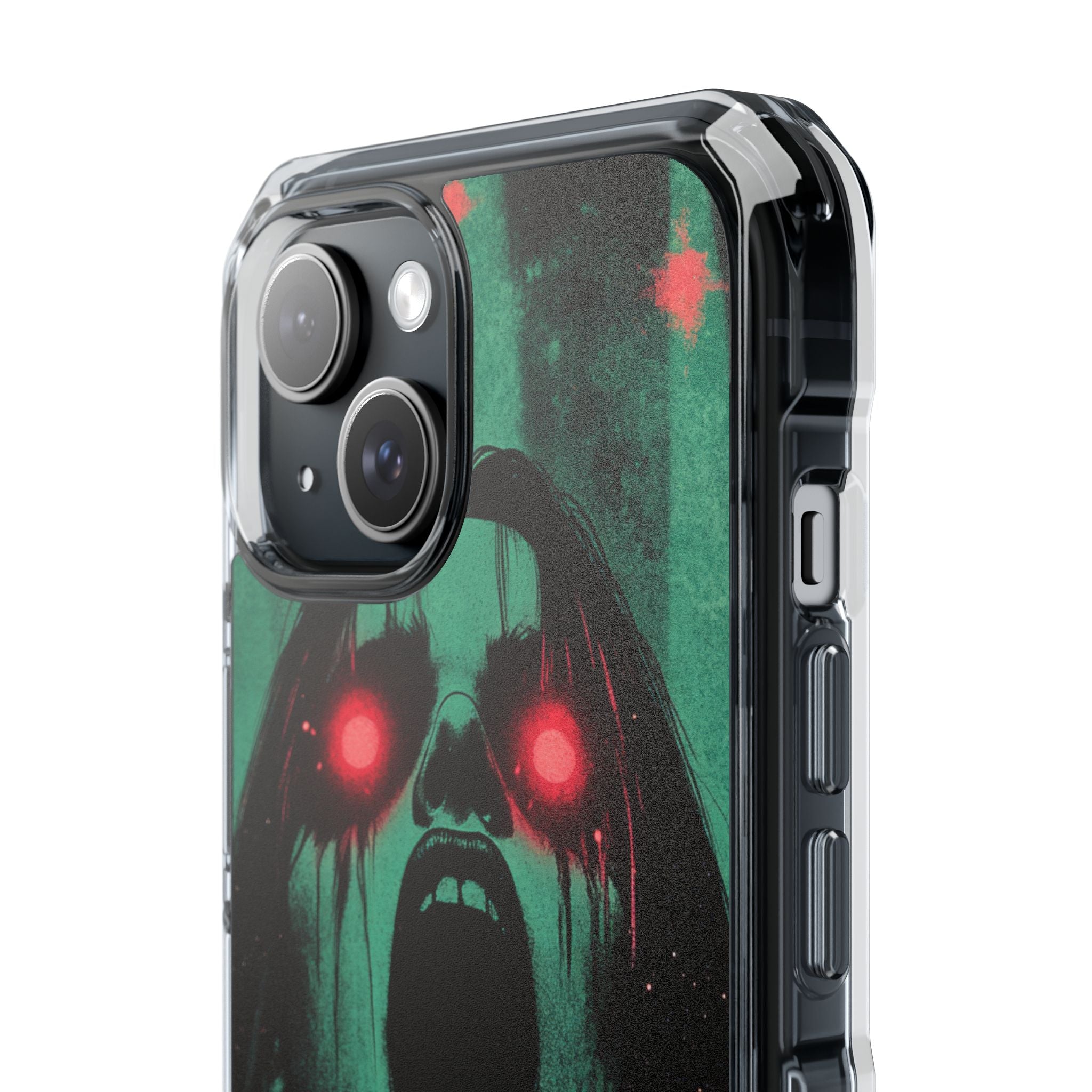 Crimson Emerald Scream · Impact Phone Case for iPhone · Magsafe