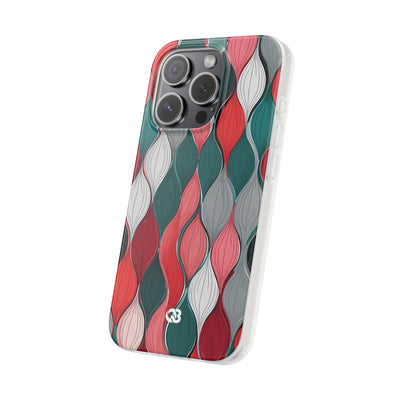 Slate Rose Ripple · Soft Phone Case for iPhone