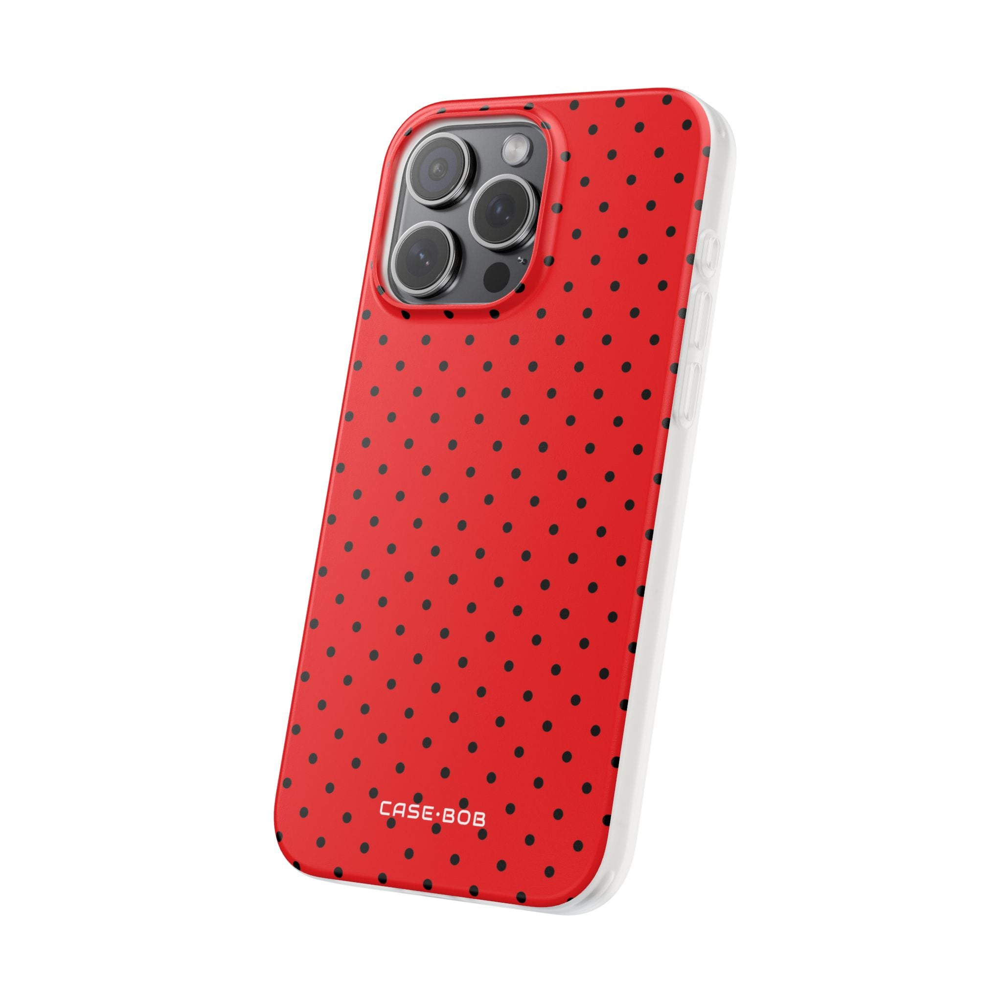 Crimson Punktmatrix iPhone 15 Pro Max Case - Soft