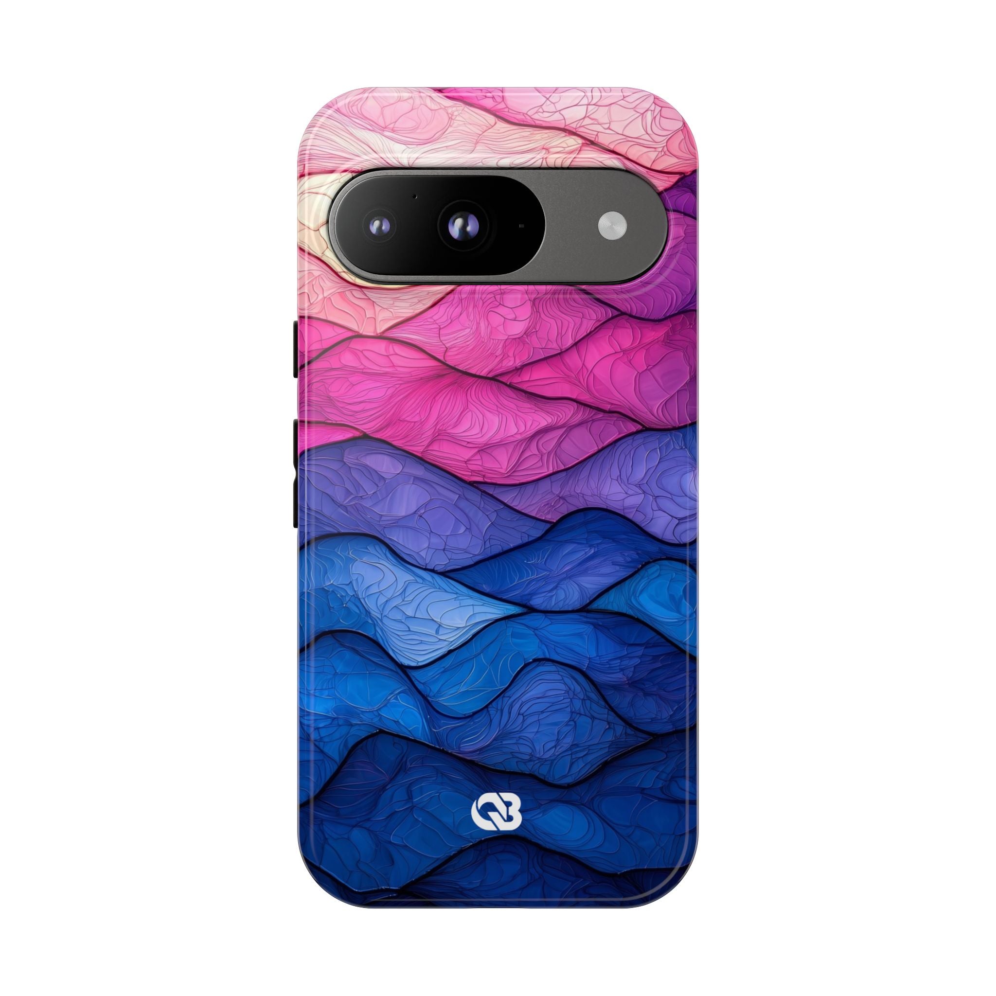 Electric Ridge Flow · Tough Coque de téléphone pour Google Pixel