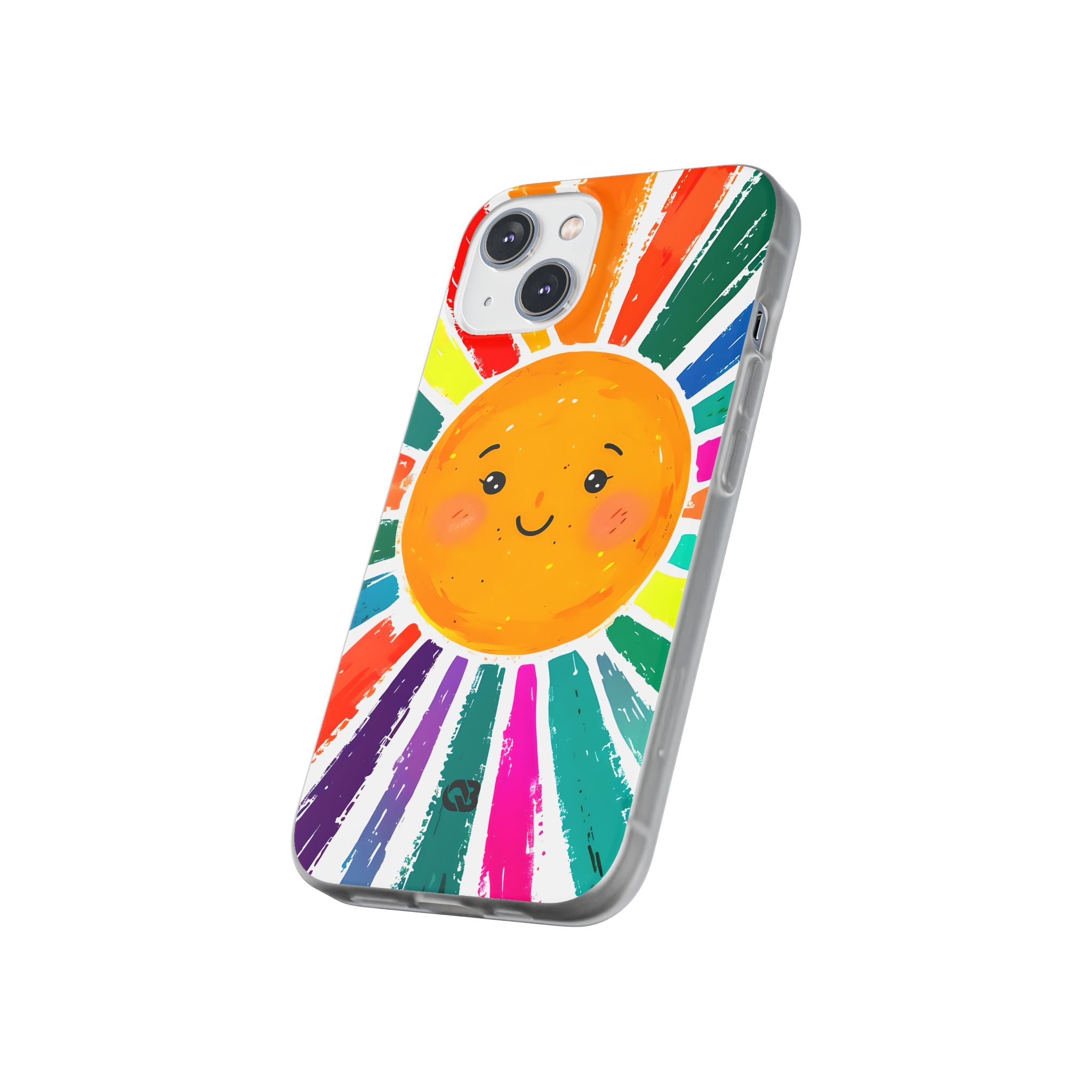 Vibrant Solar Smile · Soft Phone Case for iPhone