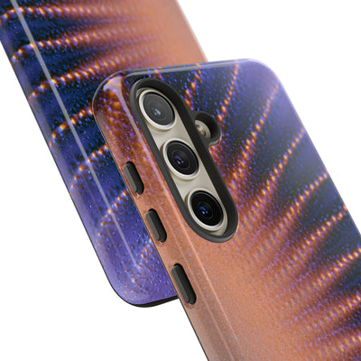 Luminous Aura Burst · Tough Phone Case for Samsung · Blue