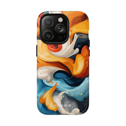 Crimson Ribbon iPhone 14 Pro Skal - Tough+