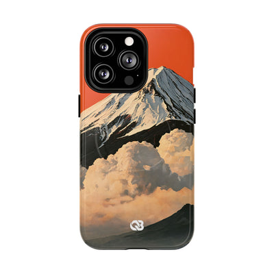 Sacred Peak Fuji · Tough 2.0 Magnetic Phone Case for iPhone · Orange