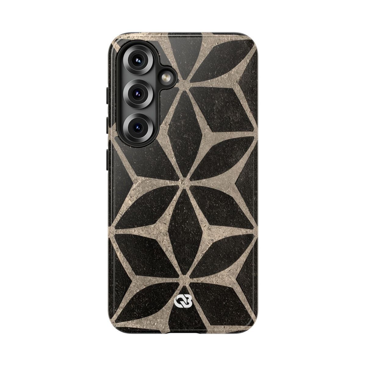 Concrete Mosaic Star · Tough Phone Case for Samsung · Black