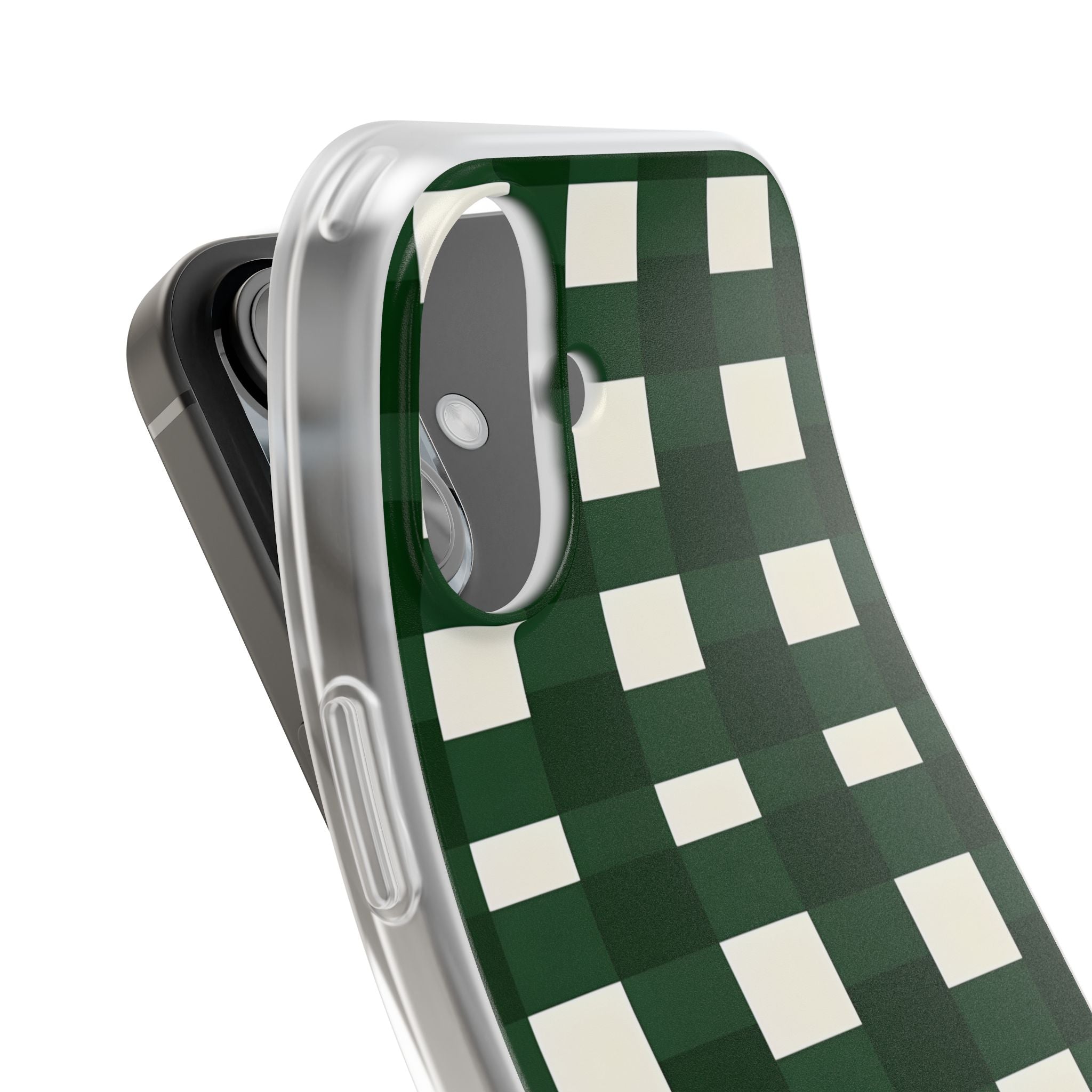 Hunter Green Plaid · Soft Handyhülle für iPhone