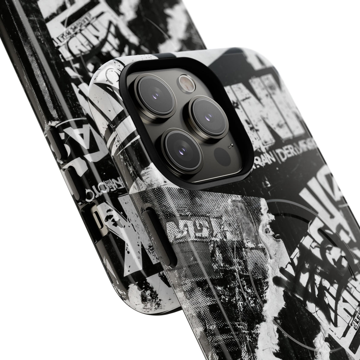 Underground Punk Collage · Tough 2.0 Magnetic Phone Case for iPhone · Black