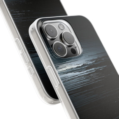 Black Lite Phone Case for iPhone - Frozen Signal Glitch