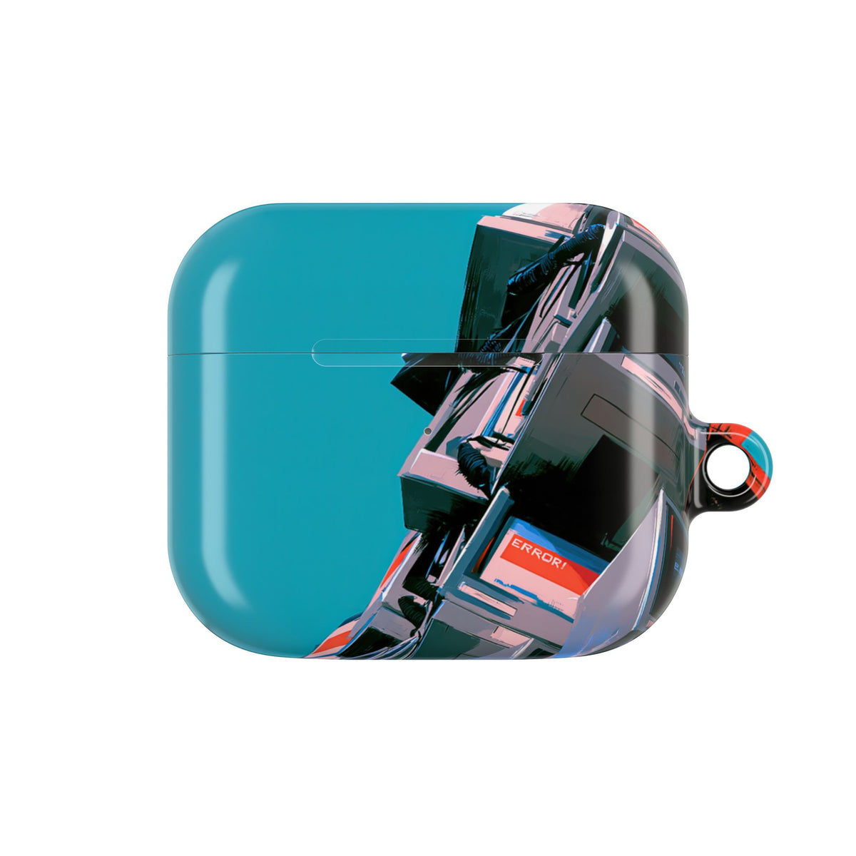 System Error Spire · Hard Case for AirPods & AirPods Pro · Teal