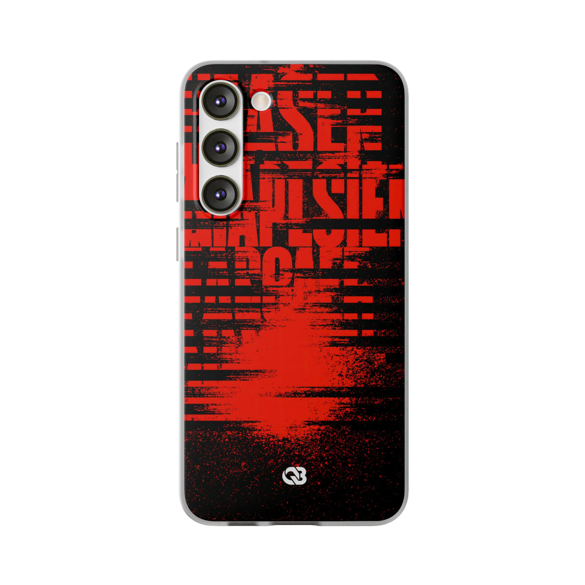 Crimson Redaction · Lite Phone Case for Samsung · Black