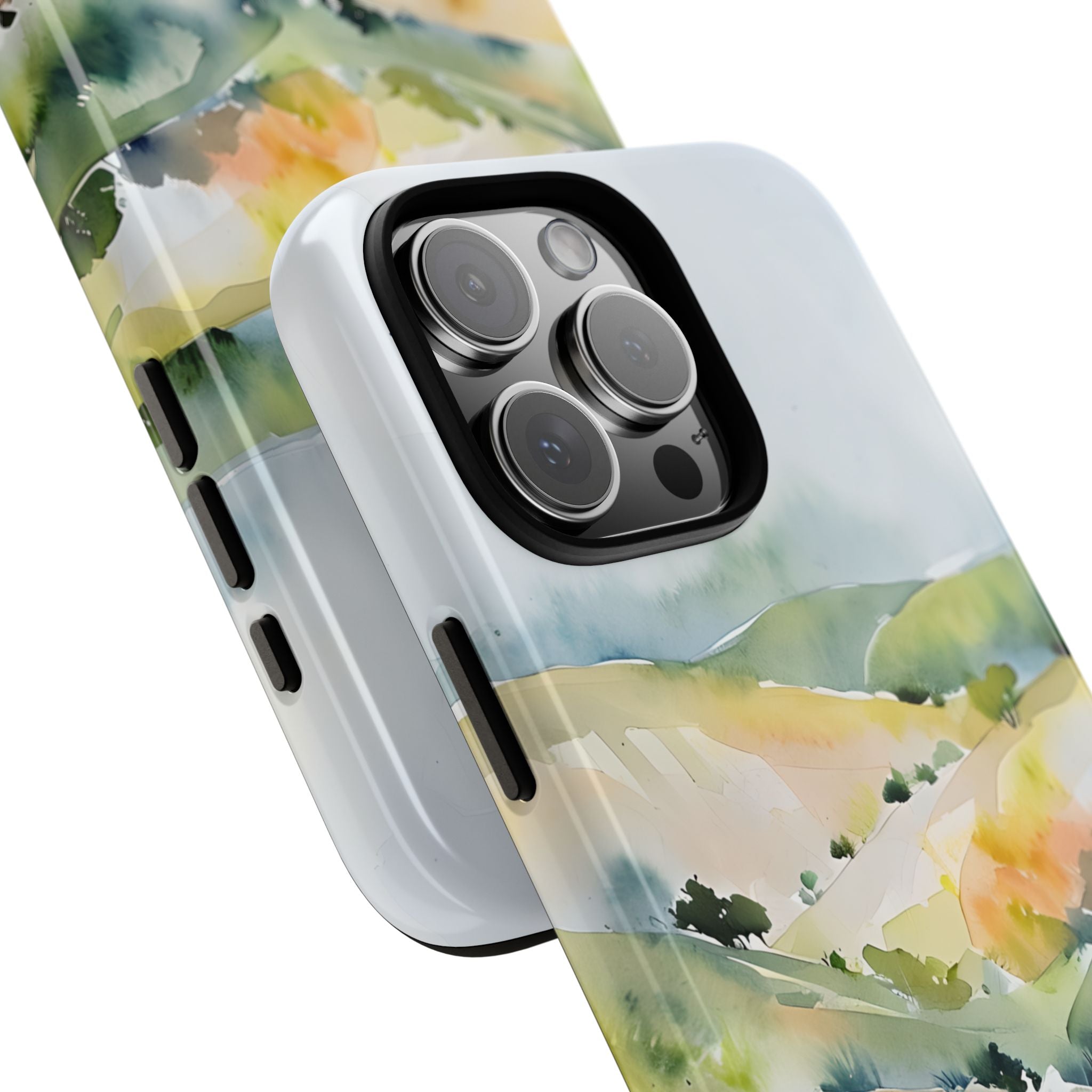 Verdant Mist Valleys · Tough Phone Case for iPhone