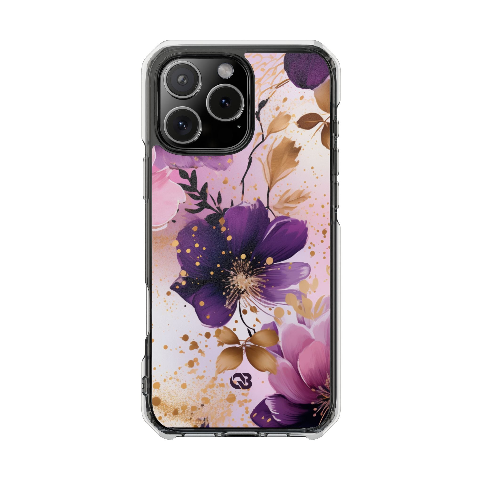 Gilded Violet Bloom · Impact Custodia per iPhone · Magsafe