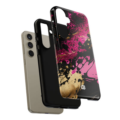 Magenta Liquid Gold · Tough Fundas para teléfono para Samsung