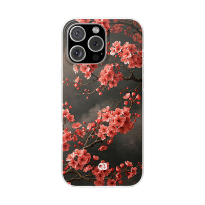 Dark Sakura Nocturne · Lite Phone Case for iPhone ·  Black
