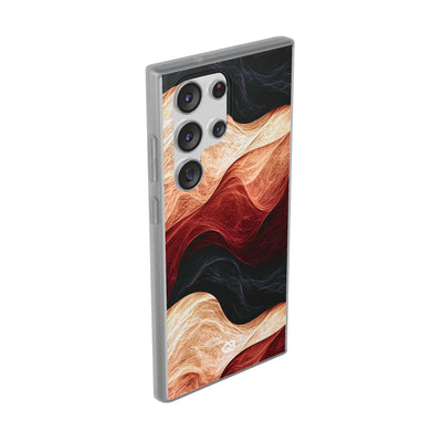 Ember Wave Dispersion · Lite Phone Case for Samsung · Red