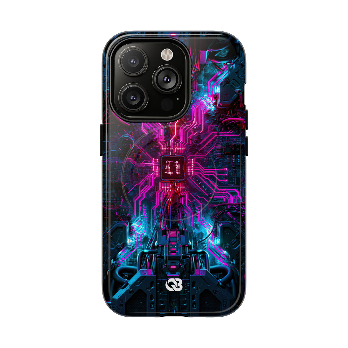 Neural Circuit Core · Tough 2.0 Magnetic Phone Case for iPhone · Black